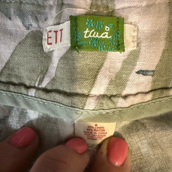 Anthropology Ett twa linen shorts • NWT • Women’s size 8 - Picture 2 of 6